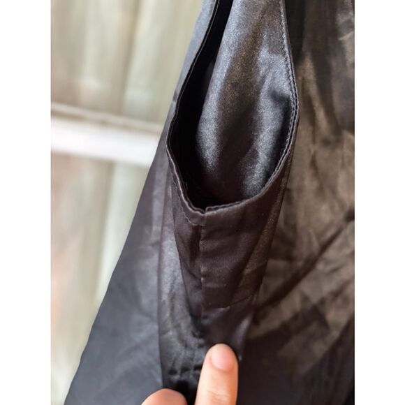 BooHoo Women’s Size 18 Black Plus Size Multi Strap Plunge Neck Cami Top • EUC - Picture 6 of 10